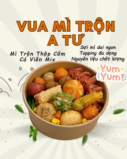 Hình ảnh Mì Trộn Thập Cẩm Cá Viên MIX