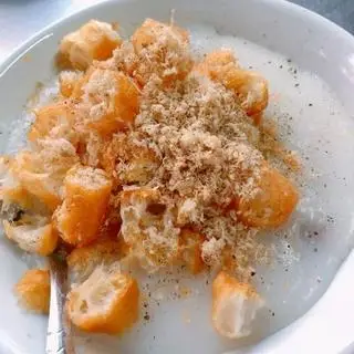 Hình ảnh cháo ruốc quẩy