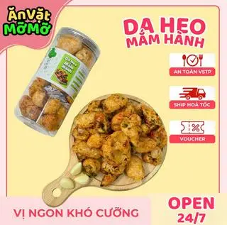 Hình ảnh Da Heo Mắm Hành Nhà Làm Không Pha 180g