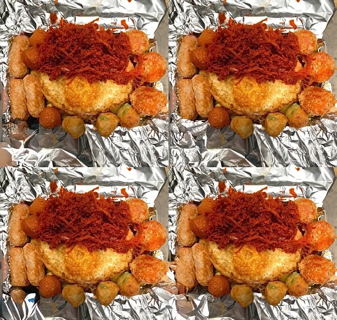 Hình ảnh Mì trộn indomie ĐẶC BIỆT trứng ốp bò cay