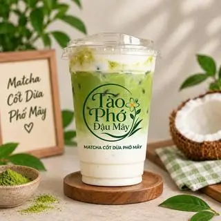 Hình ảnh Mây bồng bềnh matcha