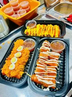 Hình ảnh bánh tráng cuốn sốt mayone