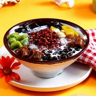 Hình ảnh Chè khoai dẻo đậu đỏ