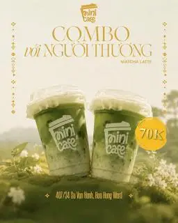 Hình ảnh Combo matcha latte - 2 ly