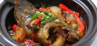 Hình ảnh Cơm Cá Rô Kho Tiêu