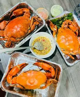 Hình ảnh cua thịt hấp 3 con 1kg