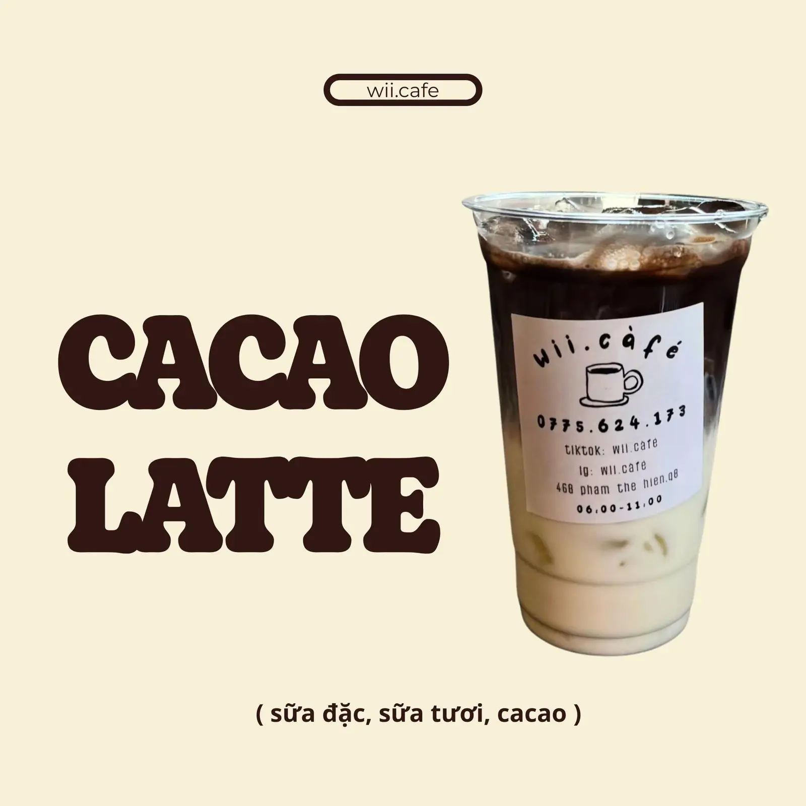 Hình ảnh Cacao latte