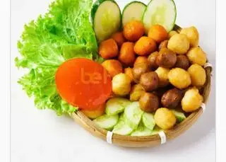 Hình ảnh combo tôm, cá ,bò viên 