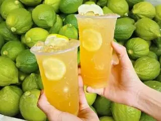 Hình ảnh trà chanh mát lạnh