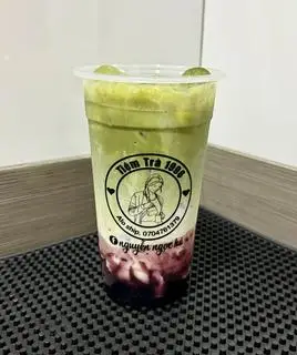 Hình ảnh Matcha Latte Việt Quất