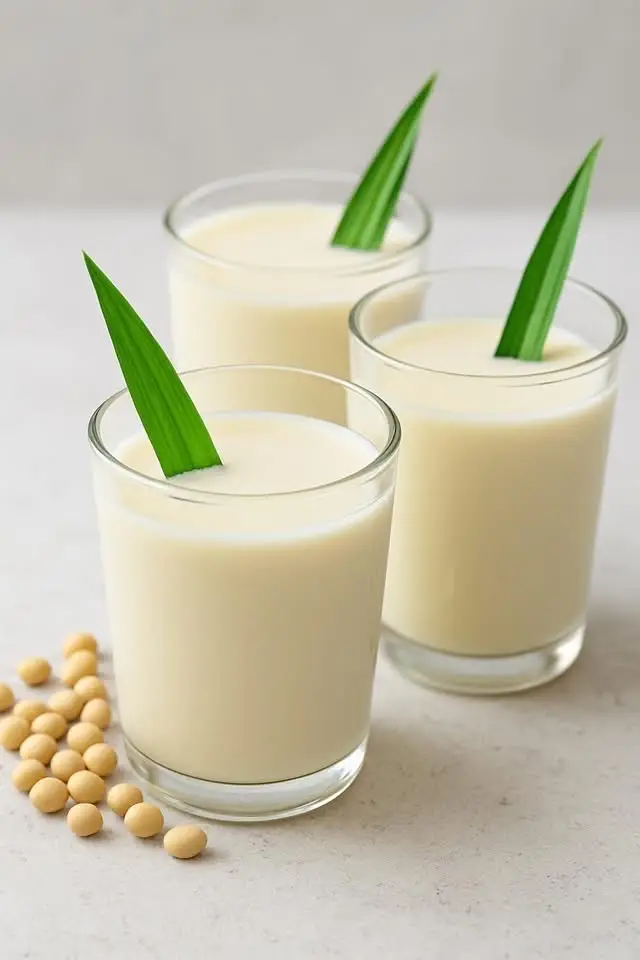Hình ảnh sữa đậu lá nếp