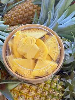 Hình ảnh Trái Cây " Thơm Thái Tươi Giòn + Muối Tây Ninh"