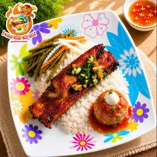 Hình ảnh Cơm sườn Non + Xíu Mại