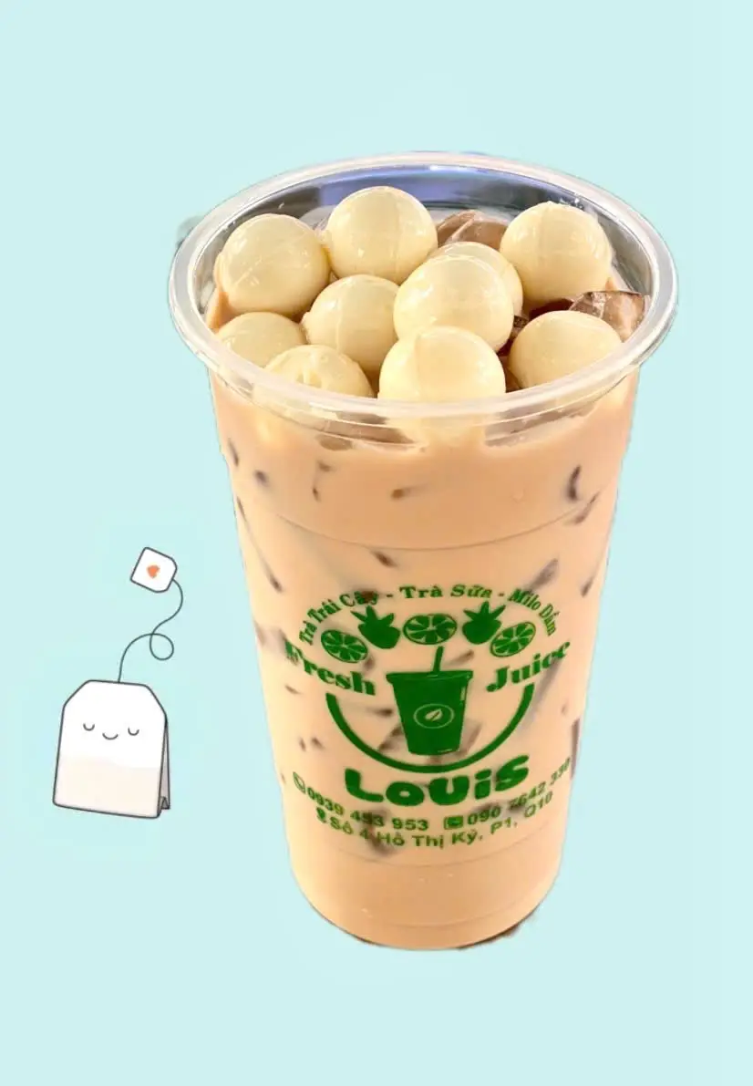 Hình ảnh Trà Sữa Cheese Ball nhân-L
