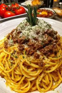 Hình ảnh MÌ Ý BÒ AGLIO E OLIO • BEEF AGLIO E OLIO