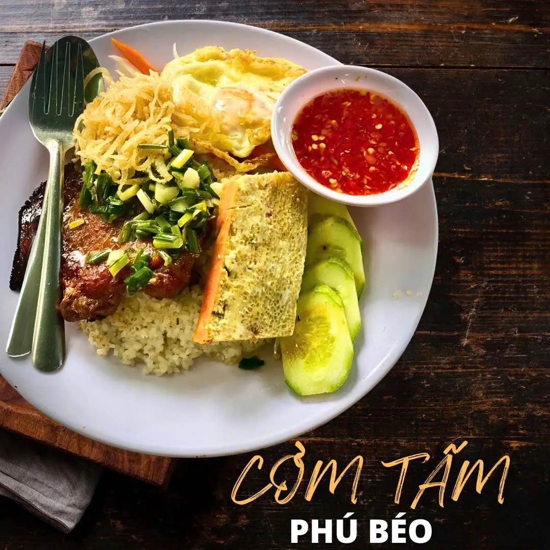 Hình ảnh Cơm tấm sườn chả opla