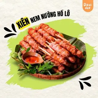 Hình ảnh Xiên nướng hồ lô hút tài lộc Dzui Dzẻ