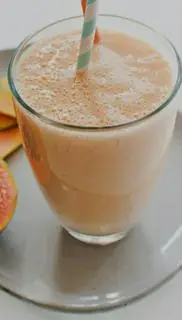 Hình ảnh sinh tố xoài đu đủ