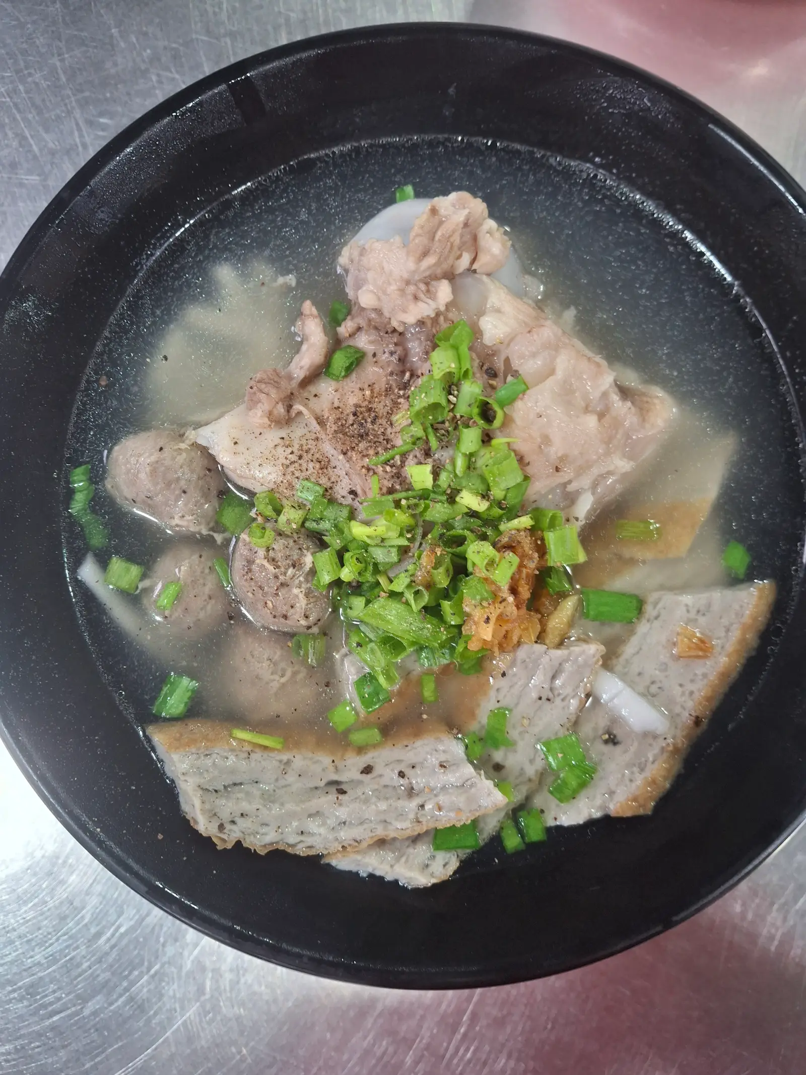 Hình ảnh bánh canh bột xắt thập cẩm