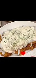 Hình ảnh Gà Popcorn sốt kem hành 