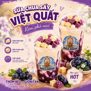 Hình ảnh Sữa Chua Việt Quất Sấy Thăng Hoa