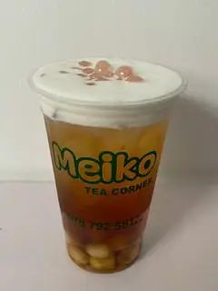 Hình ảnh Trà Sen Macchiato