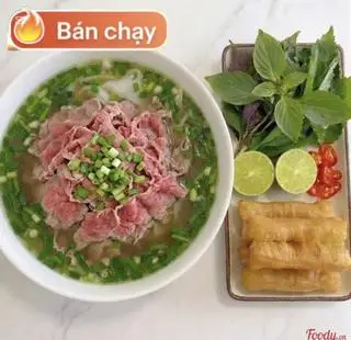 Hình ảnh phở tái tươi 