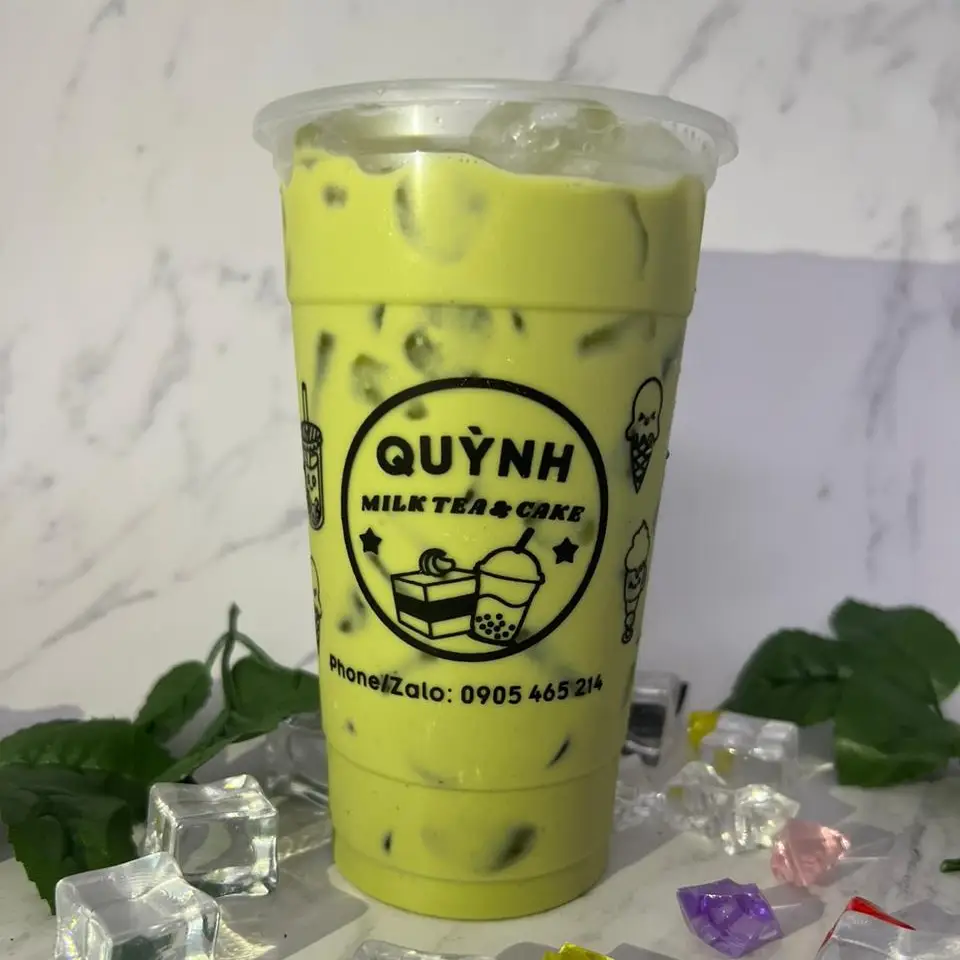 Hình ảnh Trà sữa thái xanh 
