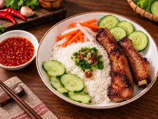 Hình ảnh Cơm sườn cọng