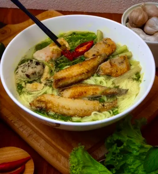 Hình ảnh BÚN/ BÁNH ĐA cá rô đồng Thường ( Regular bowl)