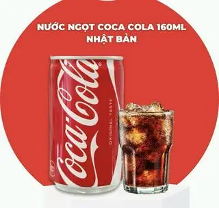 Hình ảnh Nước Coca Nhật mini 160ml 
