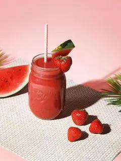 Hình ảnh Nước ép dâu mix dưa hấu