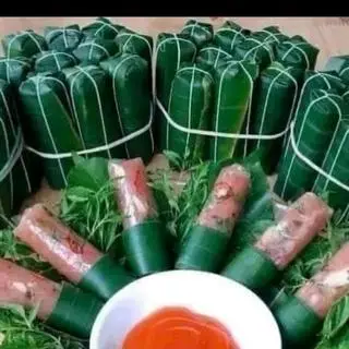 Hình ảnh NEM CHUA THANH HOÁ TRỘN CỐC XOÀI 