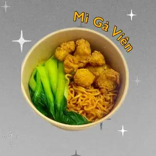 Hình ảnh Mì Gà Viên Chiên