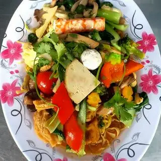 Hình ảnh Mì tươi xào chay