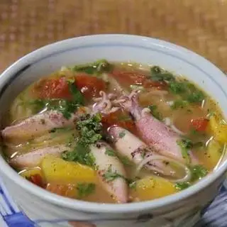 Hình ảnh Bún mực nháy