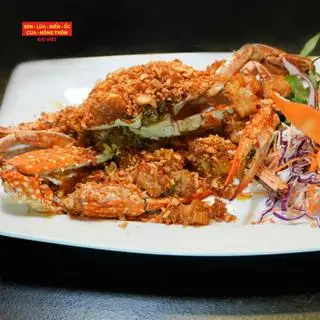 Hình ảnh ghẹ cháy bơ tỏi 1 con 
