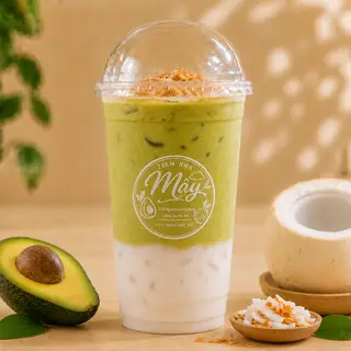 Hình ảnh Bơ già dừa non
