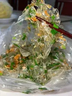 Hình ảnh bánh tráng mỡ hành 