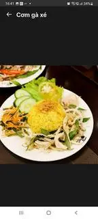 Hình ảnh cơm gà xé