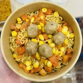 Hình ảnh Mì Trộn Bò Viên DF