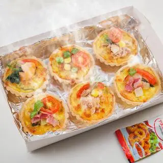 Hình ảnh Combo 6 bánh Tart mix vị nóng hổi