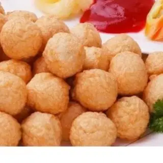 Hình ảnh mì trộn cá viên 