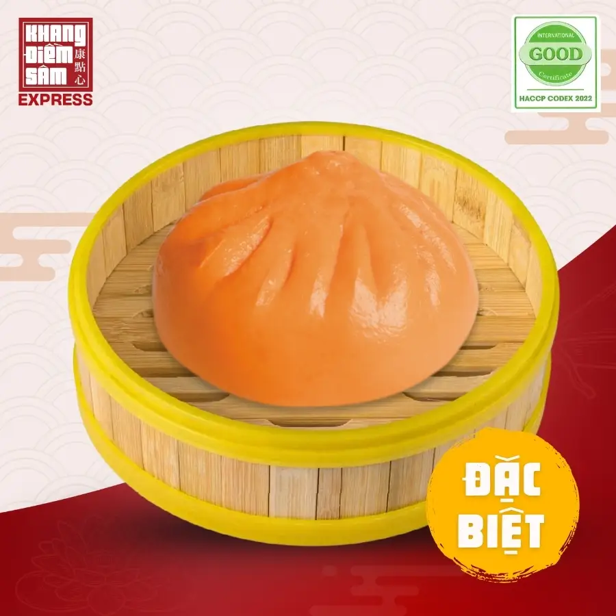Hình ảnh Bánh Bao Hải Sản Trứng Muối