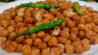 Hình ảnh Fry garlic Chana Chat