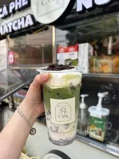 Hình ảnh Matcha latte kem dẻo phô mai 