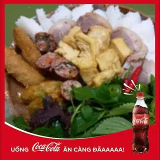 Hình ảnh Bún đậu đầy đủ không dồi sụn + Coca