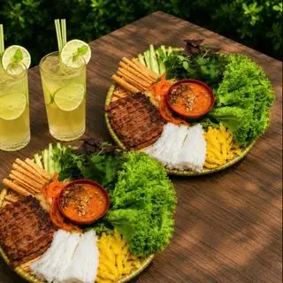 Hình ảnh Combo 2 nem - 2 trà chanh