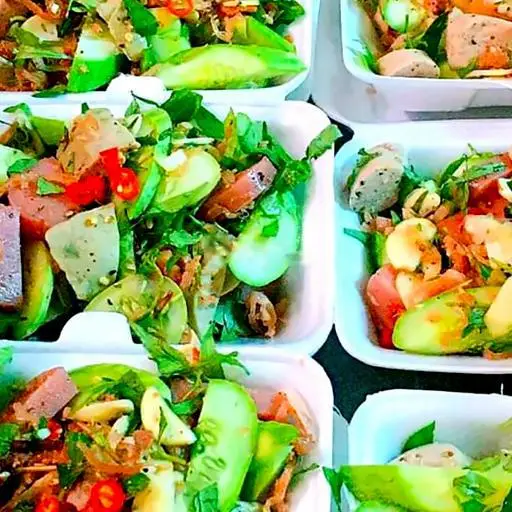 Hình ảnh Chả trộn trứng cút lớn
