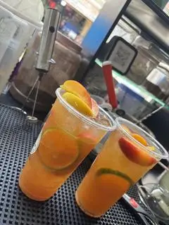 Hình ảnh trà đào cam sả